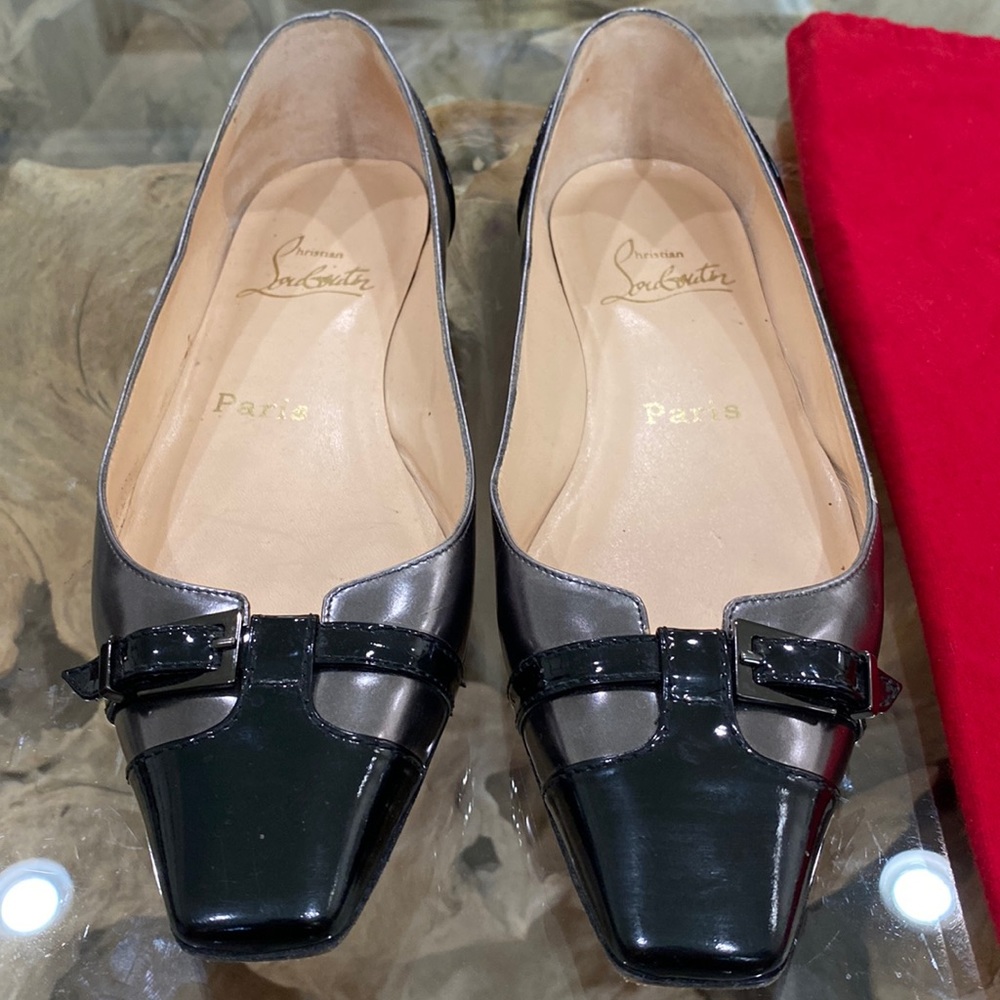 Christian Louboutins mules. Size 6